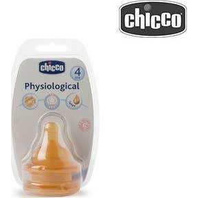 Chicco® Tetina Fisiológica Látex 3 Gotas 2uds