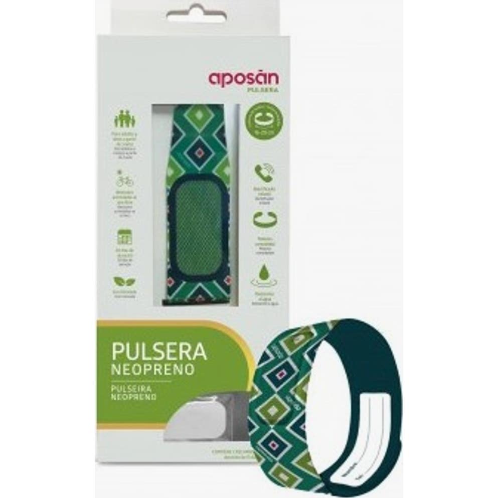 Aposan Pulsera Neopreno Citronela Étnica 1ud