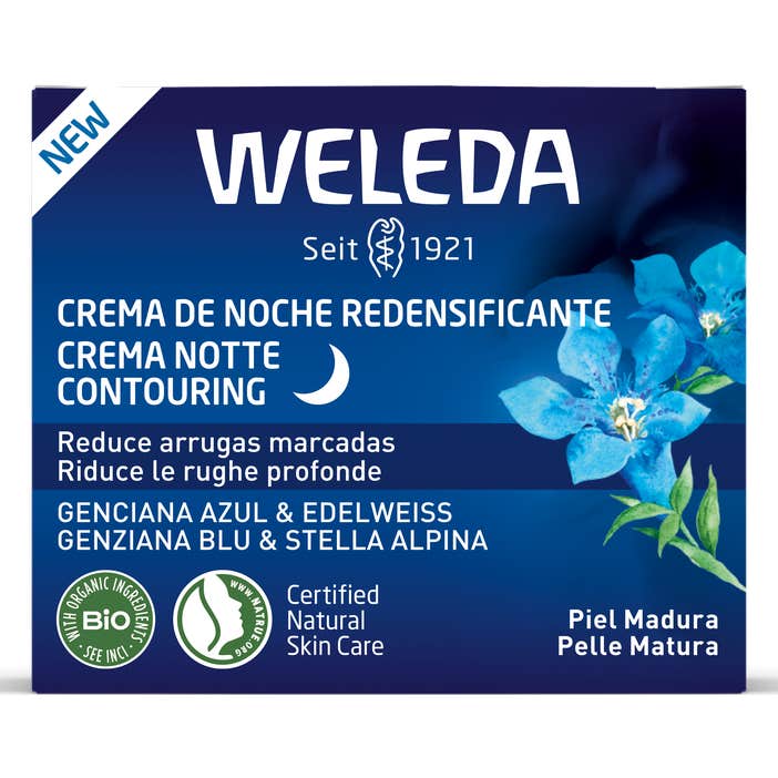 Weleda Crema de noche Redensificante de Genciana Azul y Edelweiss 40 ml