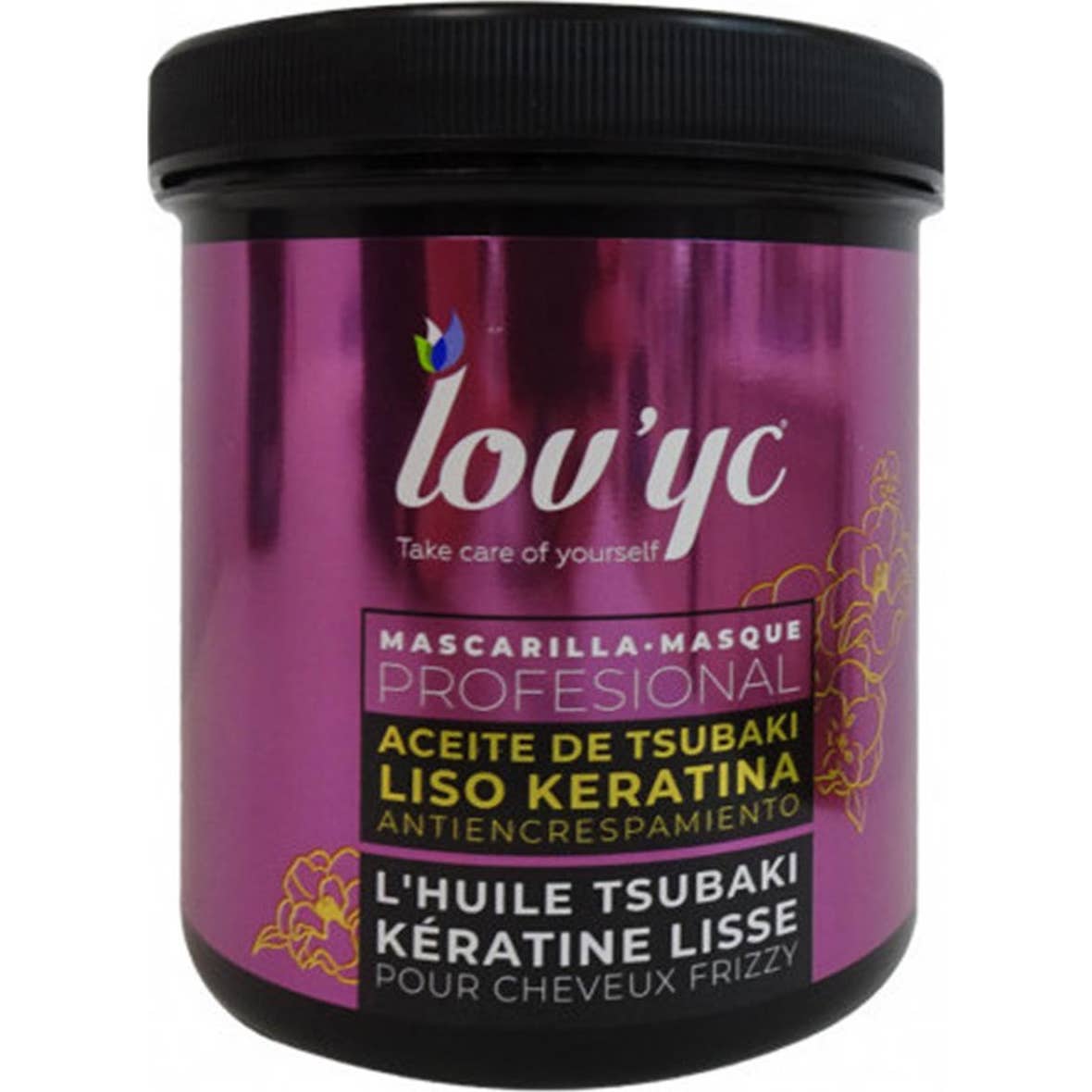 'Lov''yc Aceite de Tsubaki Mascarilla Liso Keratina 700ml'