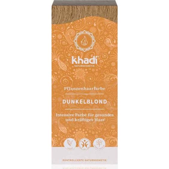 Khadi Tinte Rubio Oscuro Ceniza 100% Vegetal 100g