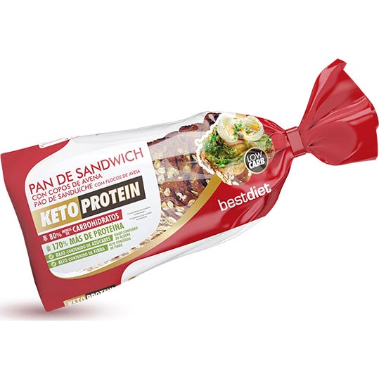 Keto Protein Pan con Avena 365g
