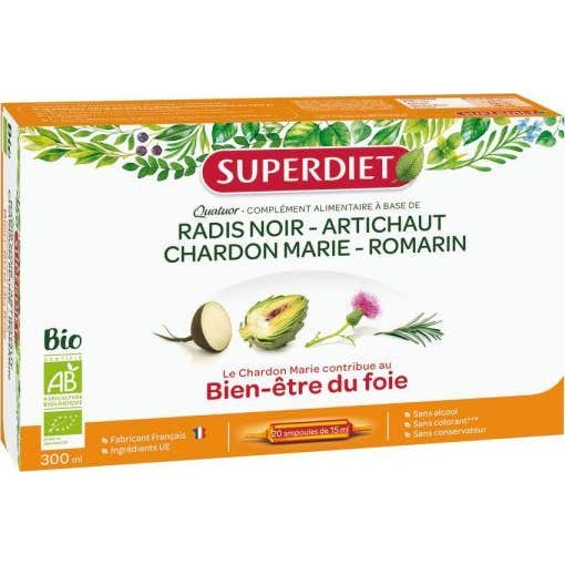 Super Diet Quatuor BIO 20 Ampollas