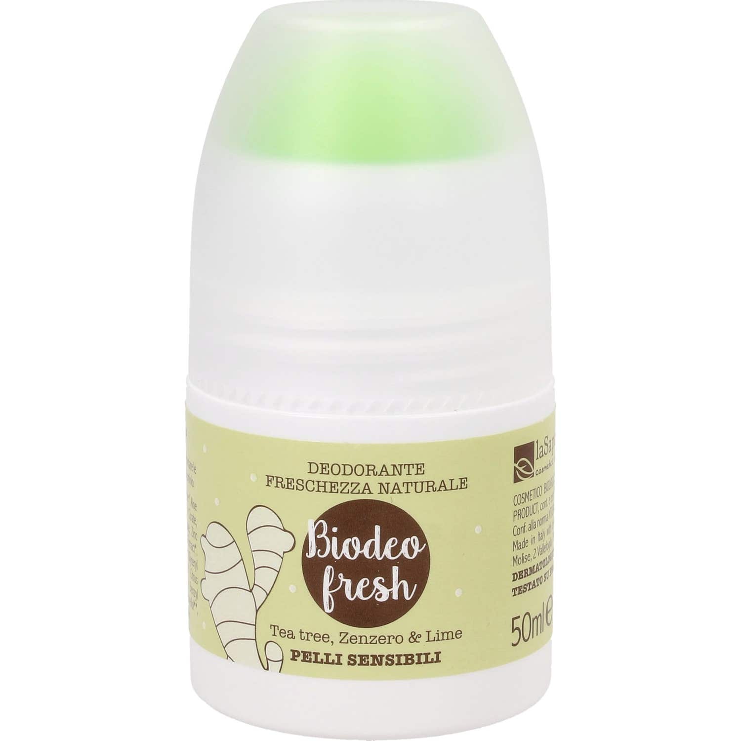 La Saponaria Desodorante Árbol Té-Jengibre-Lima Roll-On 50ml