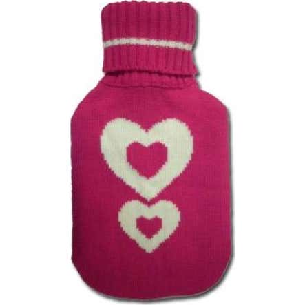 HasseMed Bolsa Agua Caliente Forrada Corazones Bs1972 2 l