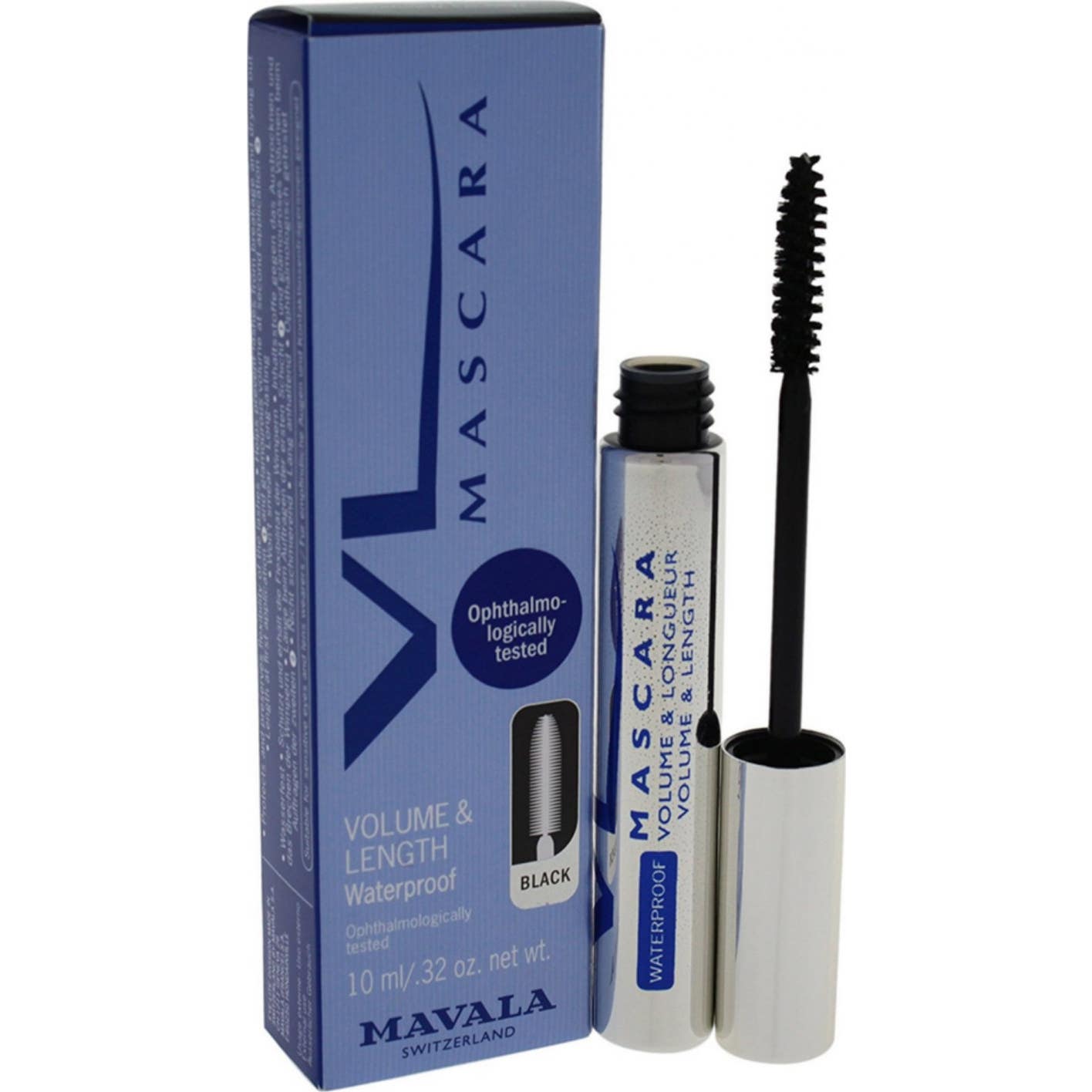 Mavala Máscara de Pestañas Volumen & Longitud WP 01 Noir 10ml