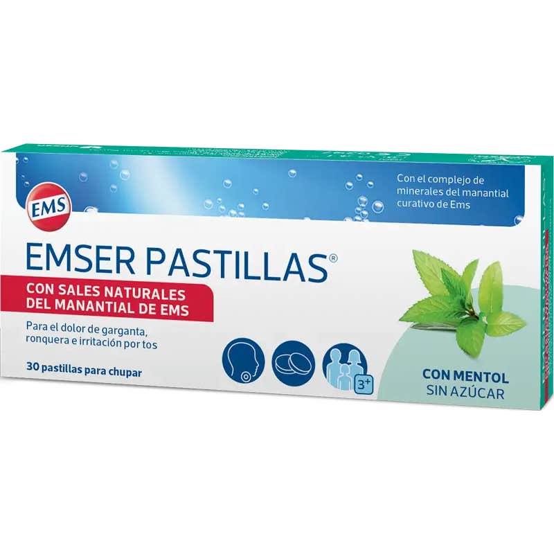 Emser Pastillas Mentol 30comp