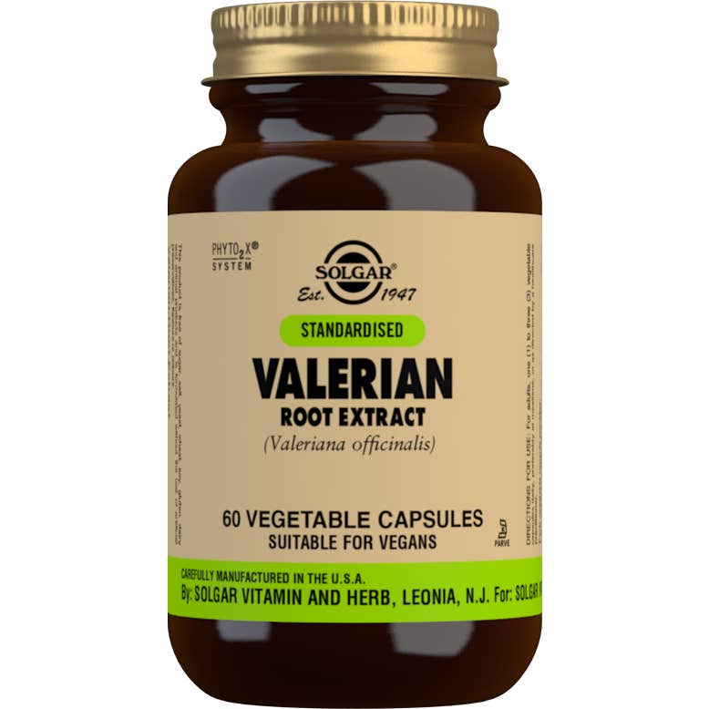 Solgar Valeriana Extracto de Raíz 60vcaps