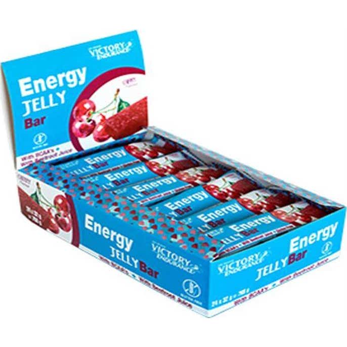 Victory Endurance Cereza Energy Jelly Bar 24 Uds