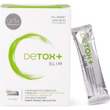 Unik Melocotón Detox +Slim 20 Sticks
