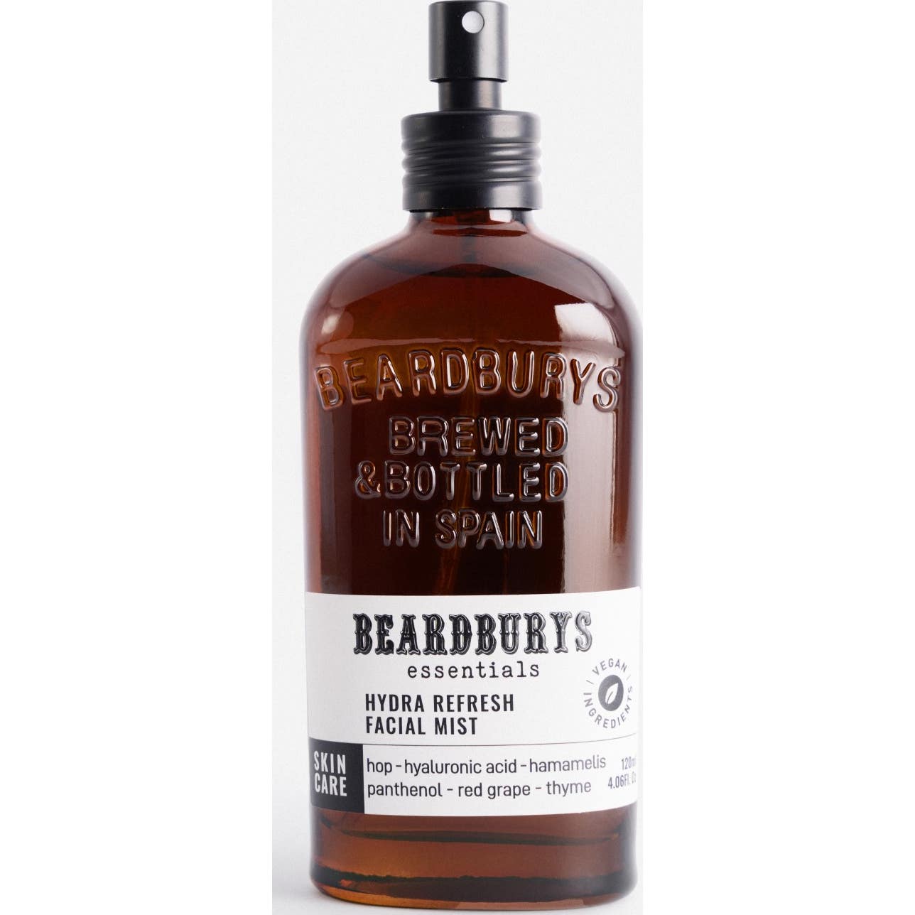 Beardburys Essentials Hydra Refresh Bruma Facial Hidratante 120ml