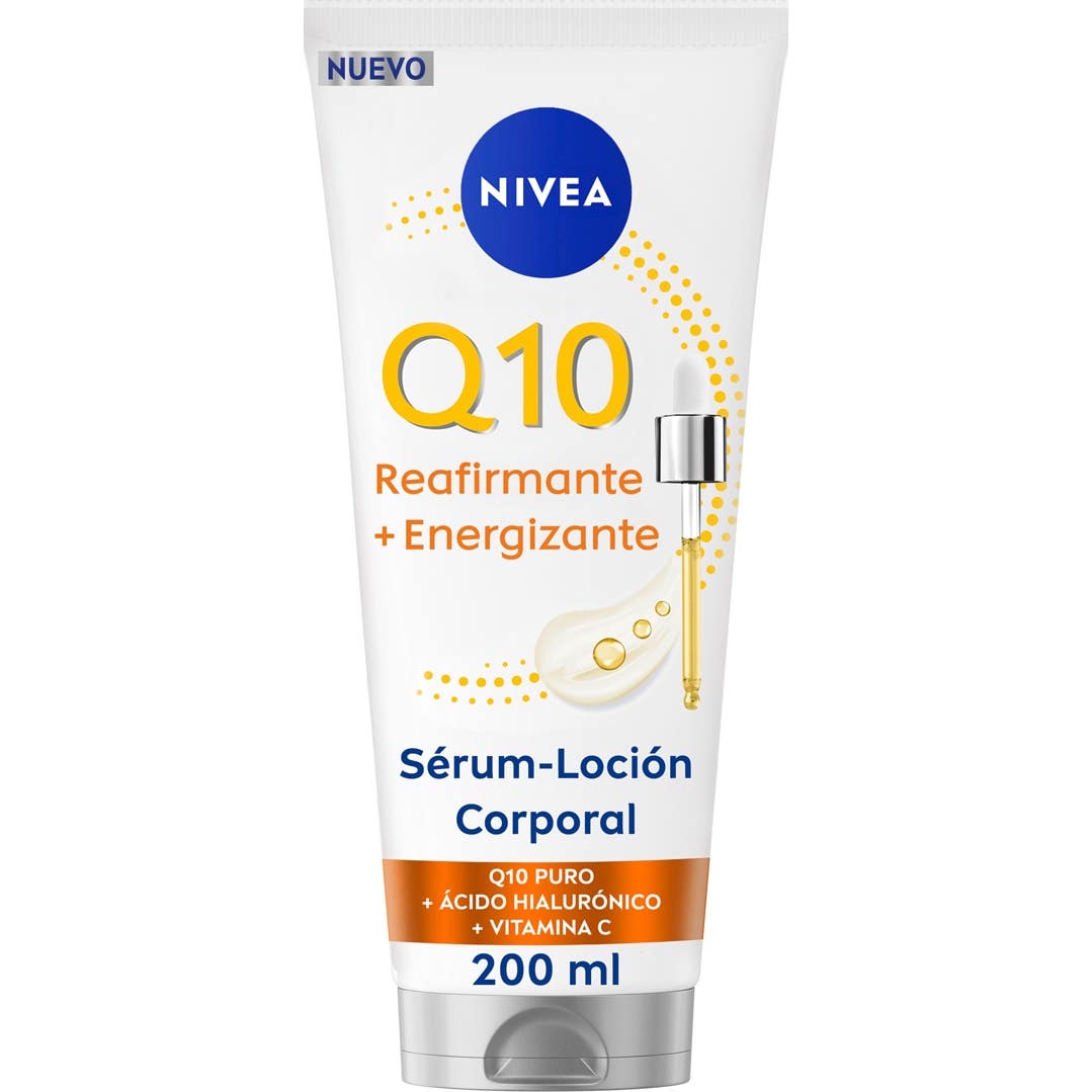 Nivea Q10 Reafirmante Energizante Sérum Loción Corporal 200ml