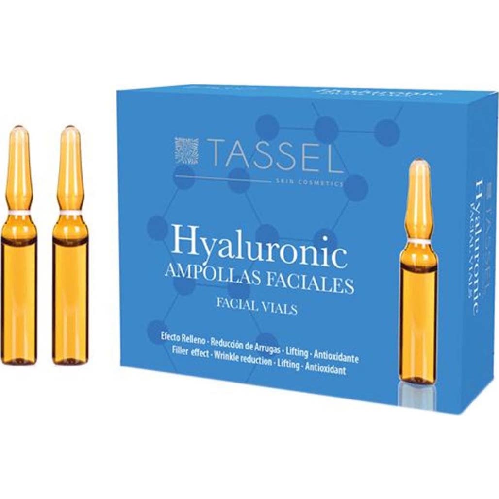 Tassel Hyaluronic Facial Vials 10uds
