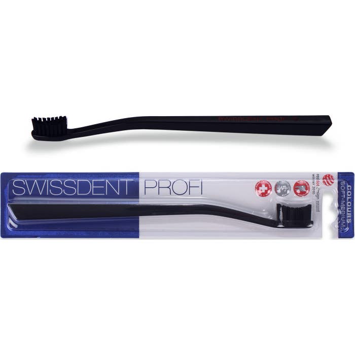 Swissdent Profi Colours Single Cepillo De Dientes Soft - Medium 1 Ud - Imagen 2