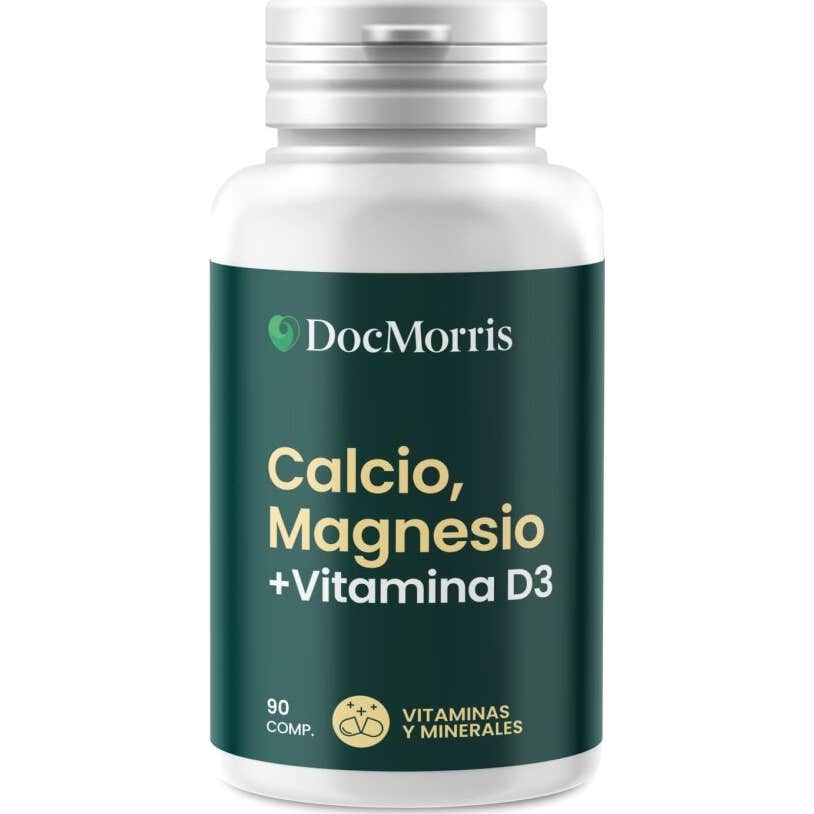 DocMorris Calcio, Magnesio + Vitamina D3 90Comp