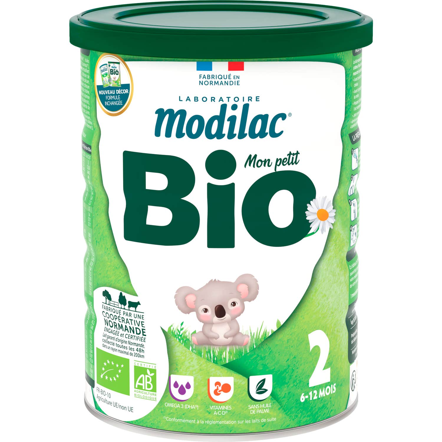 Modilac Bio 2ème Âge 800g