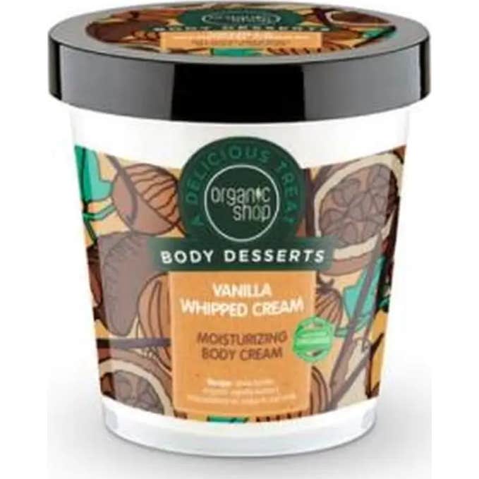 Organic Shop Crema Corporal Hidratante Vainilla 450 ml