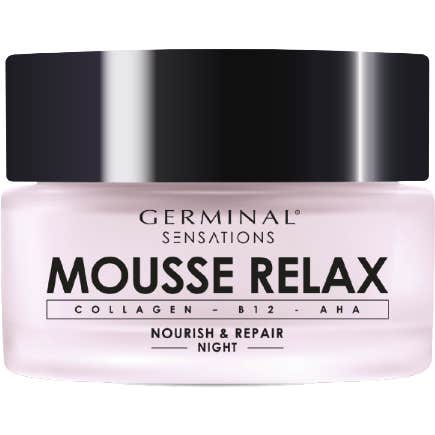 Germinal Crema Sensations Mousse Relax Nourish & Repair Night 50 Ml