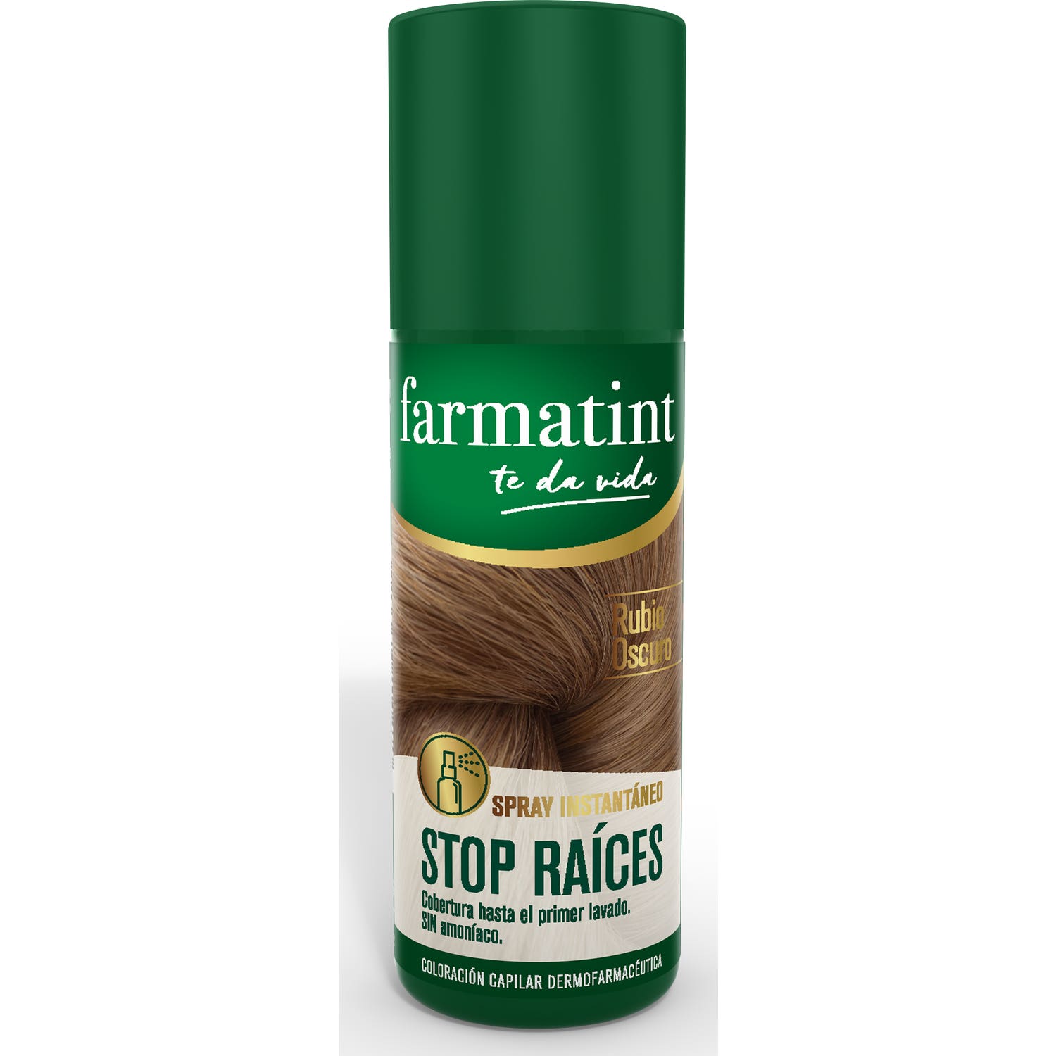 Farmatint Stop Raíces Rubio Oscuro Spray 75ml