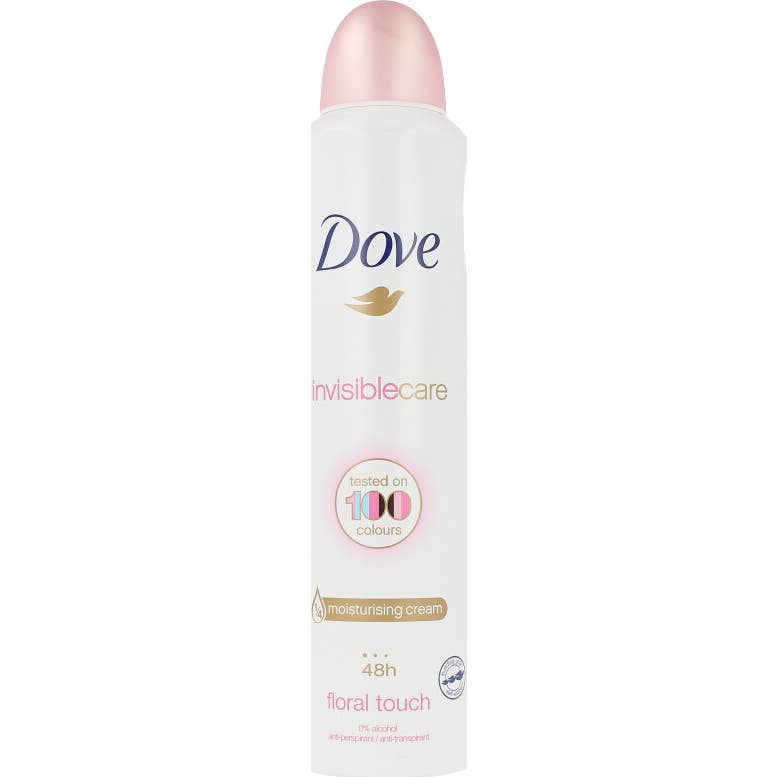 Dove Spray Anti-Transpirant Floral Touch Invisible Care 250ml