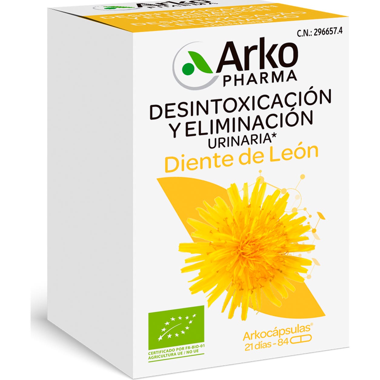 Arkopharma Arkocápsulas Diente de León BIO 84caps