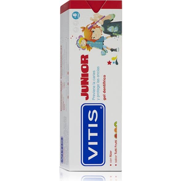 Vitis Junior Gel Dentifrico Sabor Tutti Frutti 75 ml
