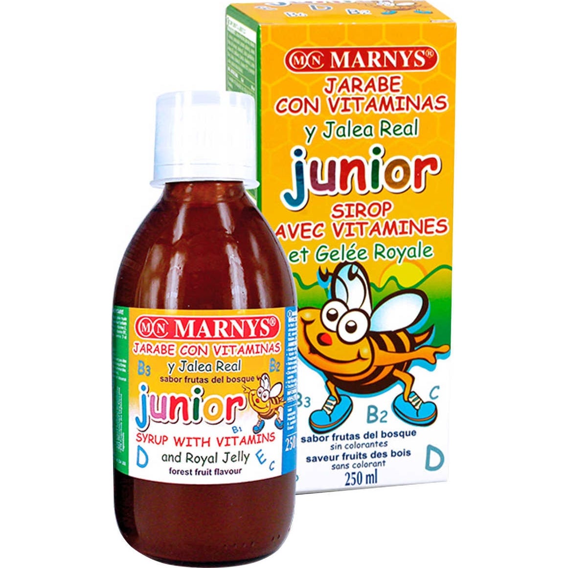 Marnys Jarabe Junior Multivitaminico con Jalea Real 250ml