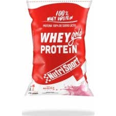 Whey Gold Protein Nutrisport Fresa 500 g