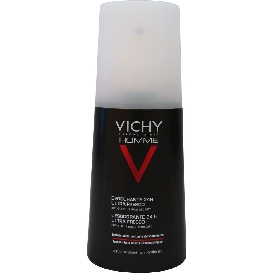 Vichy Homme Desodorante 24h Ultrafresco Spray 100ml