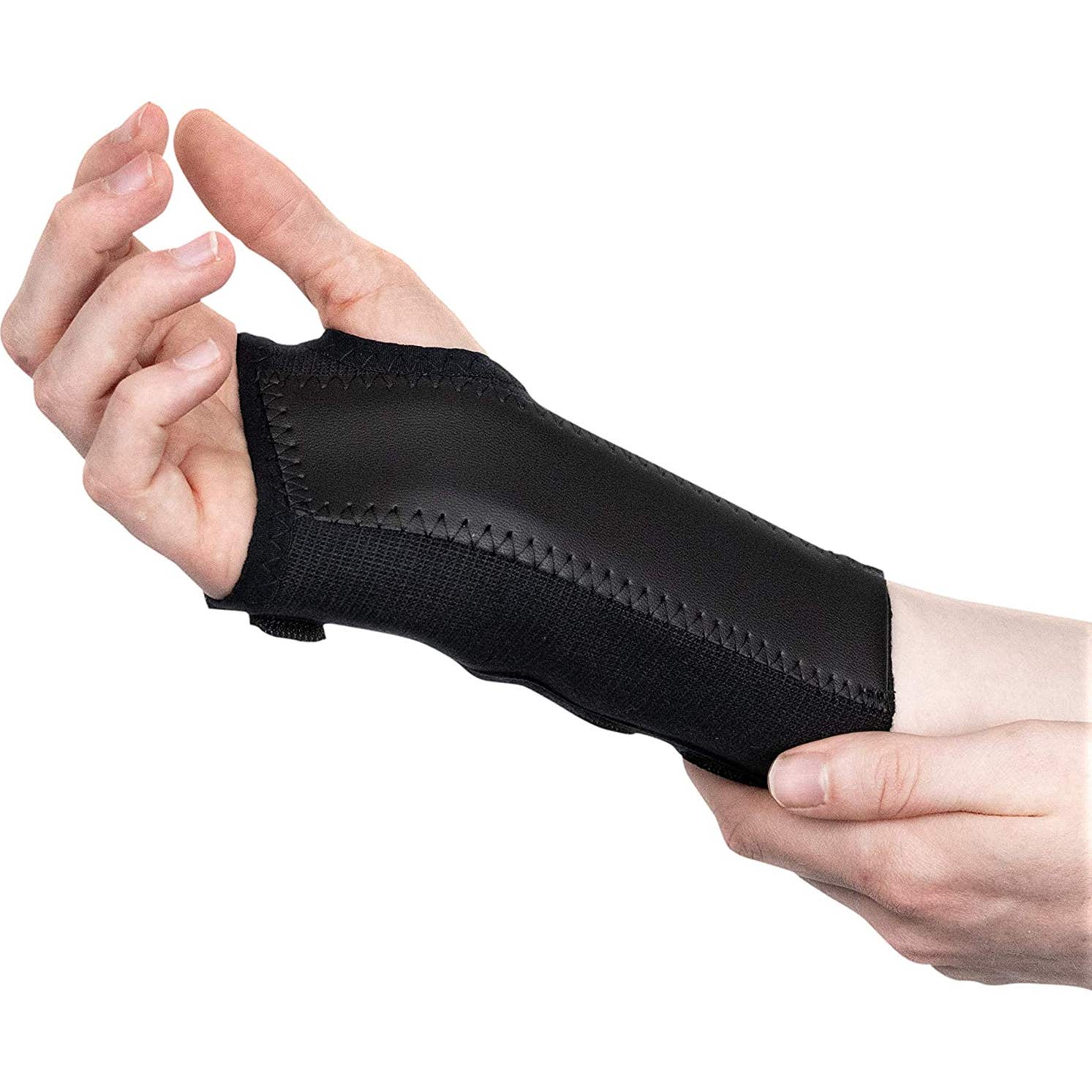 Actius Muñequera Férula Palmo-Dorsal-Pulgar Izquierda ACE506 Negra T1 1ud