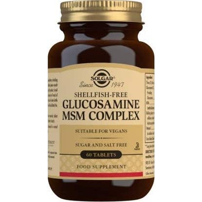 Solgar Glucosamina Msm Complex 60 Comp