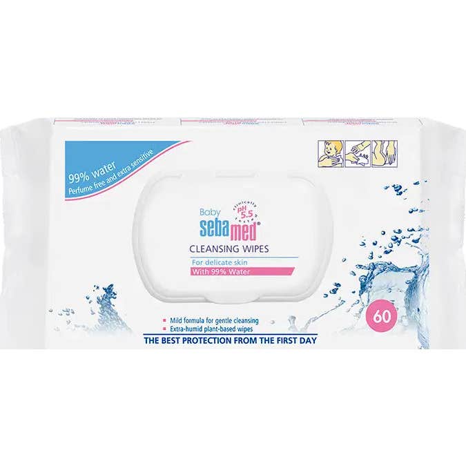 Sebamed Baby Toallitas Limpiadoras 60 uds