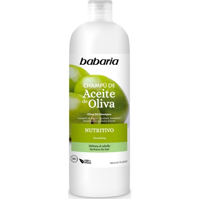 Babaria Champú de Aceite de Oliva Nutritivo 700ml