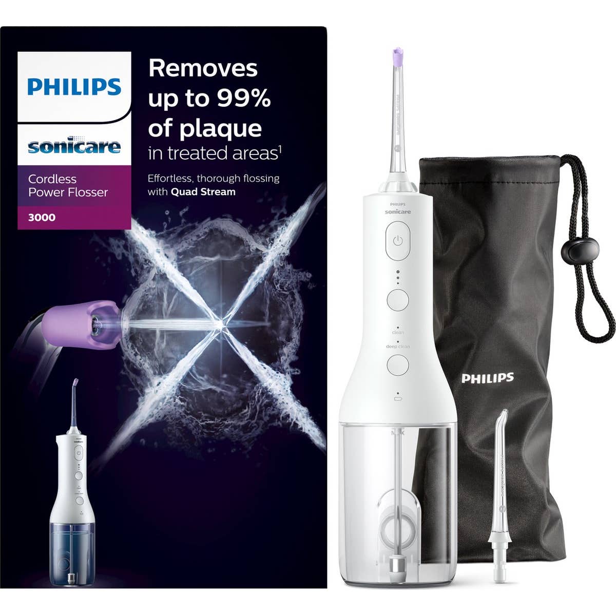 Philips Jet Power Flosser Cordless Blanco 1ud