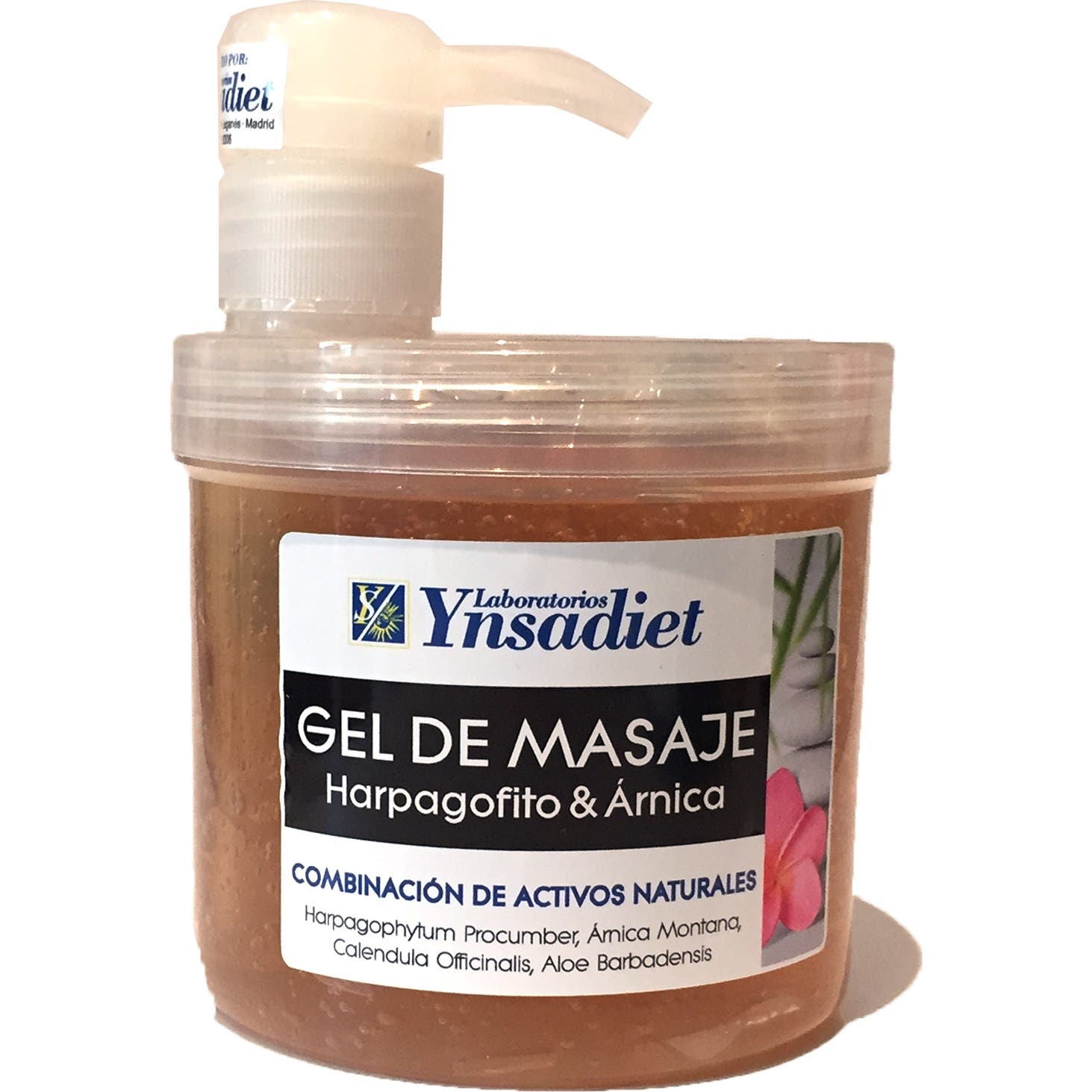 Ynsadiet Gel de Masaje Harpagofito & Árnica 500 ml