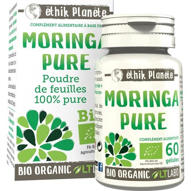 Lt Labo Moringa Pura Orgánica 60 Cápsulas - Imagen 2