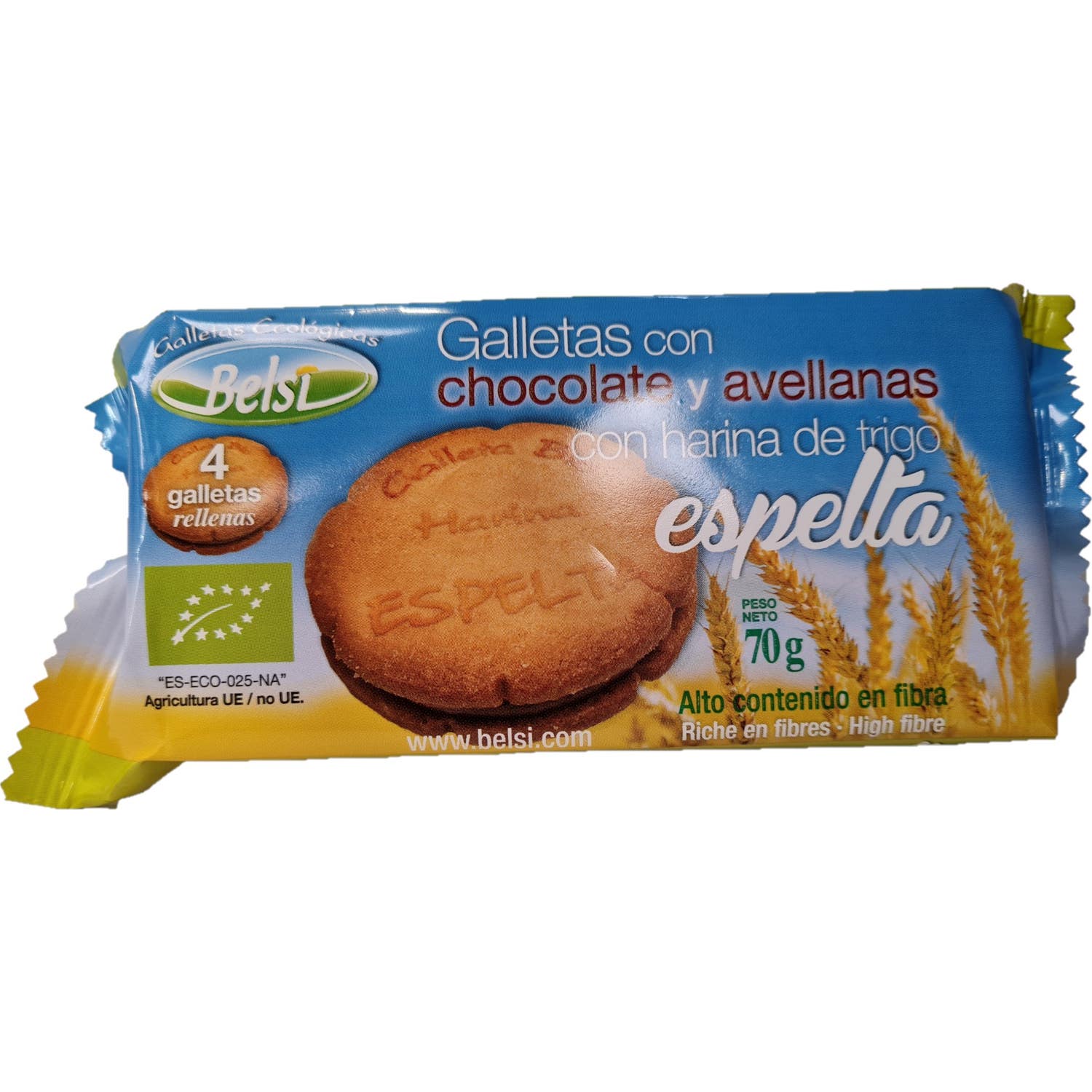 Biomundo Galletas Espelta Choco Ave Bio 70g