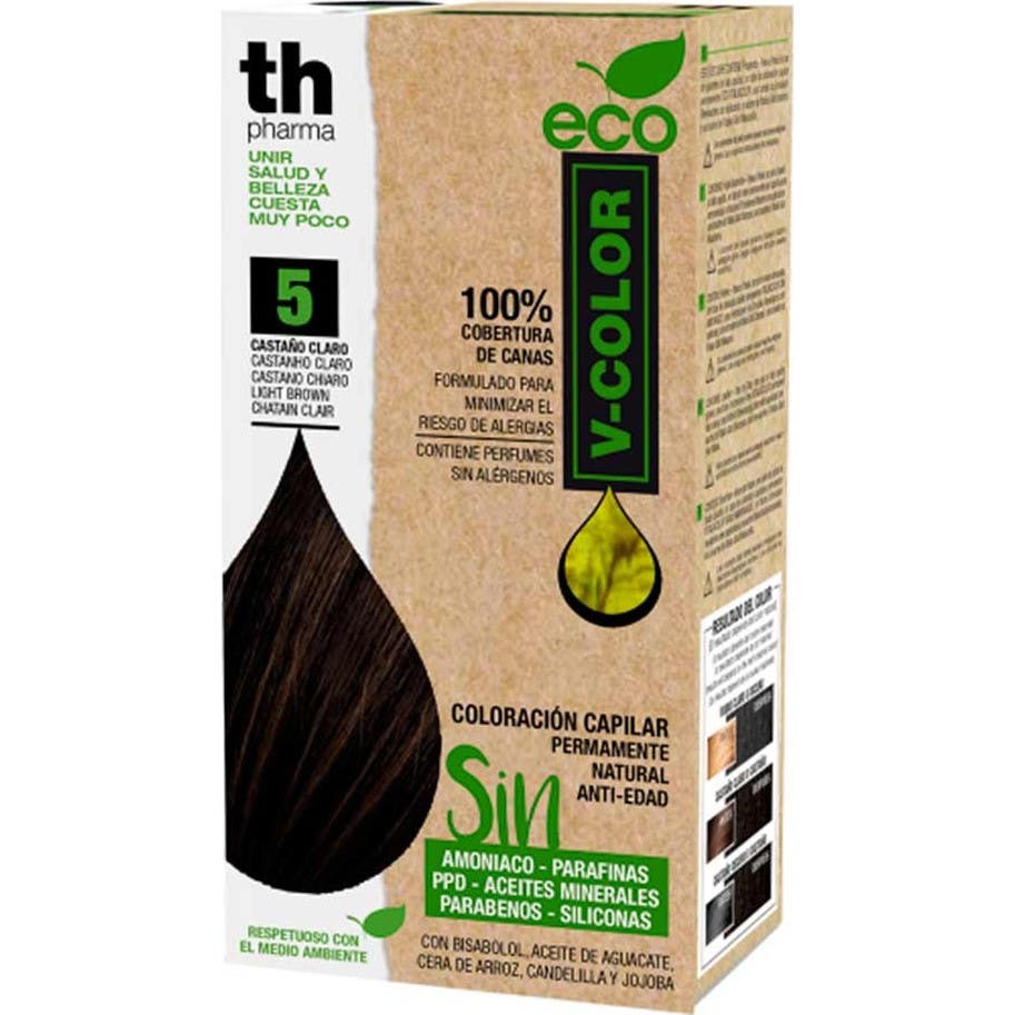 Vitalia Color Tinte Coloracion Capilar Eco Nº 5 Castaño Claro