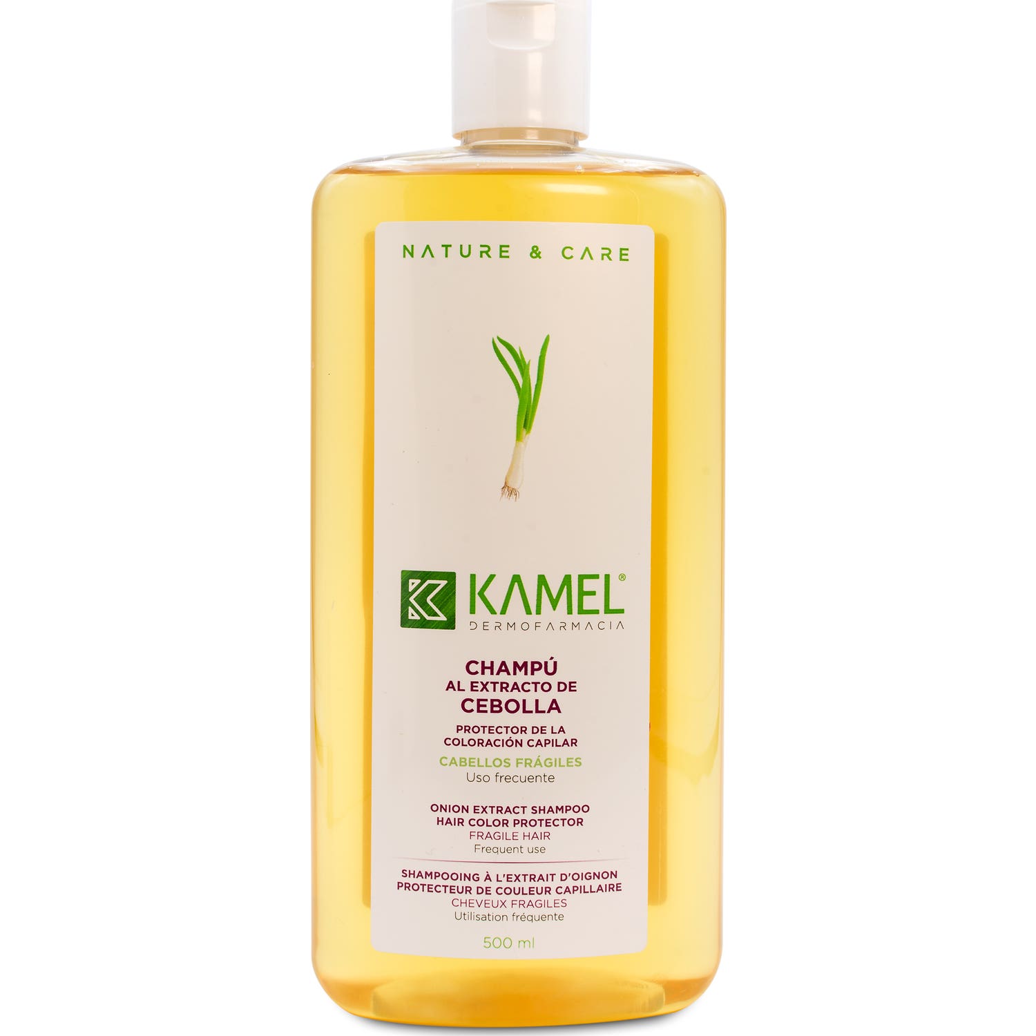 Kamel Champú Extracto de Cebolla 500 ml
