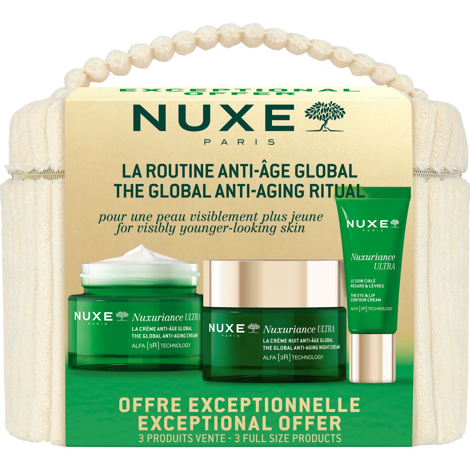 Nuxe Nuxuriance Ultra Rutina de Tratamiento Antiedad Global Completa