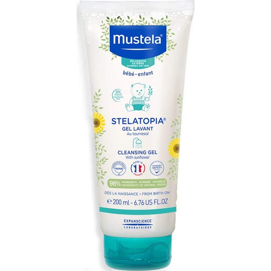 Mustela Stelatopia Gel de baño 200ml