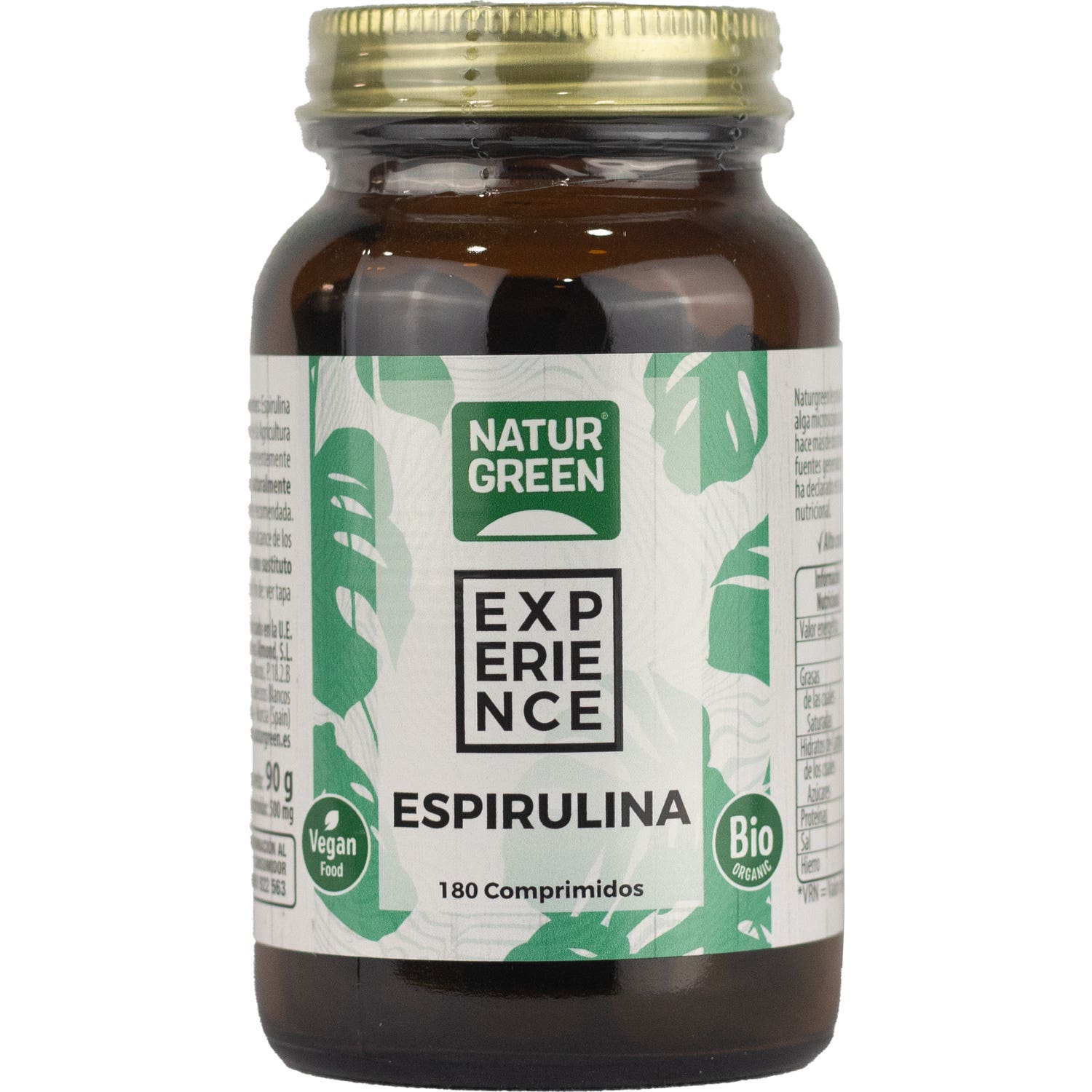 Naturgreen espirulina ecológica 180 Comprimidos
