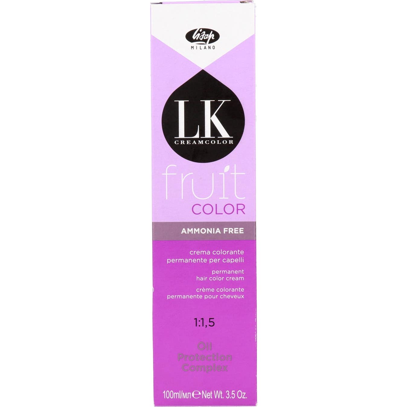 Lisap Tinte Lk Fruit 8/0 Rubio Claro 100ml