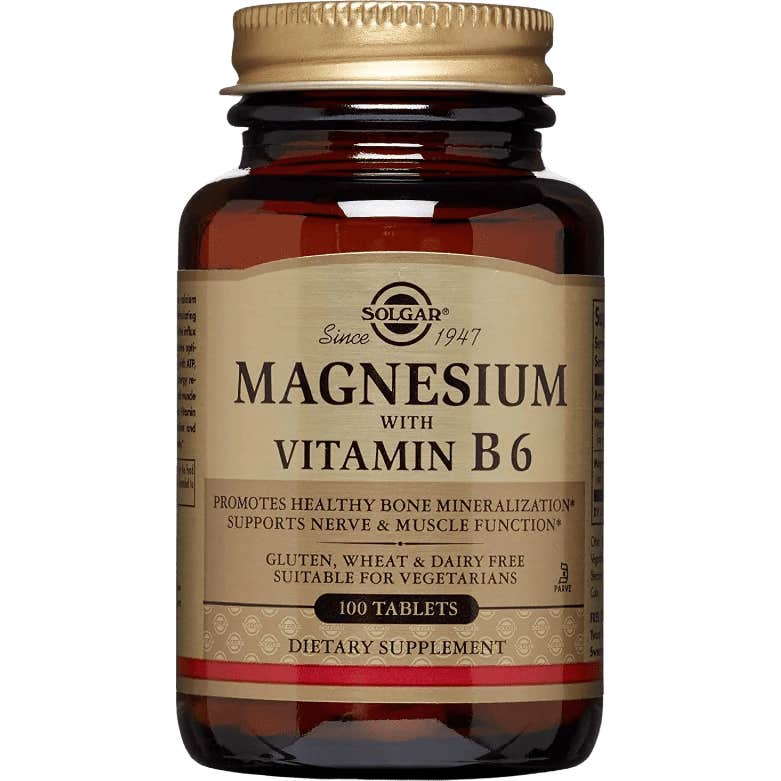 Solgar Magnesio Vitamina B6 100 comp