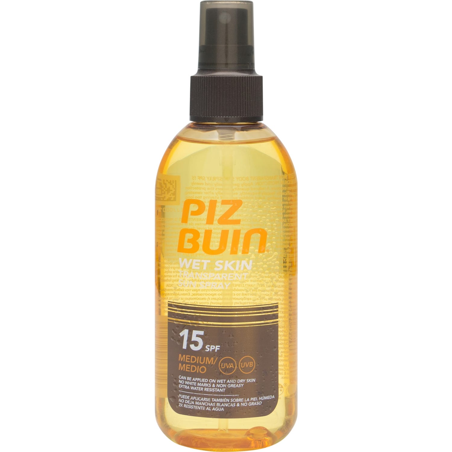 Piz Buin® Wet Skin SPF15+ aceite spray 150ml