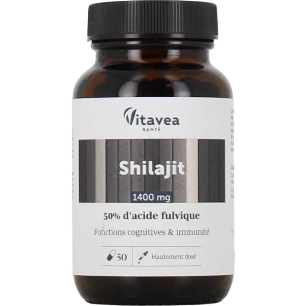 Vitavea Shilajit 1400mg 50 Perlas