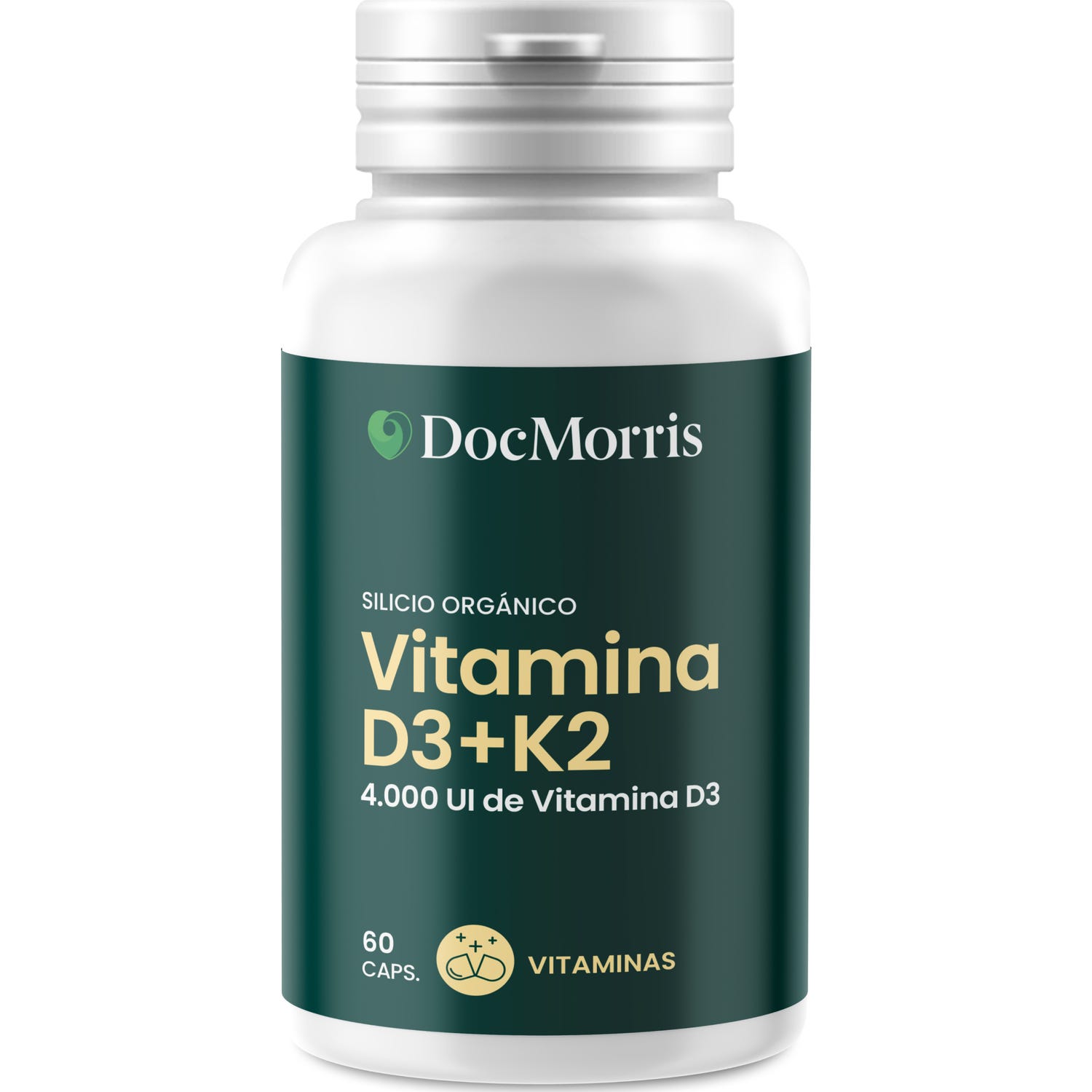DocMorris Vitamina D3 + K2 60Caps