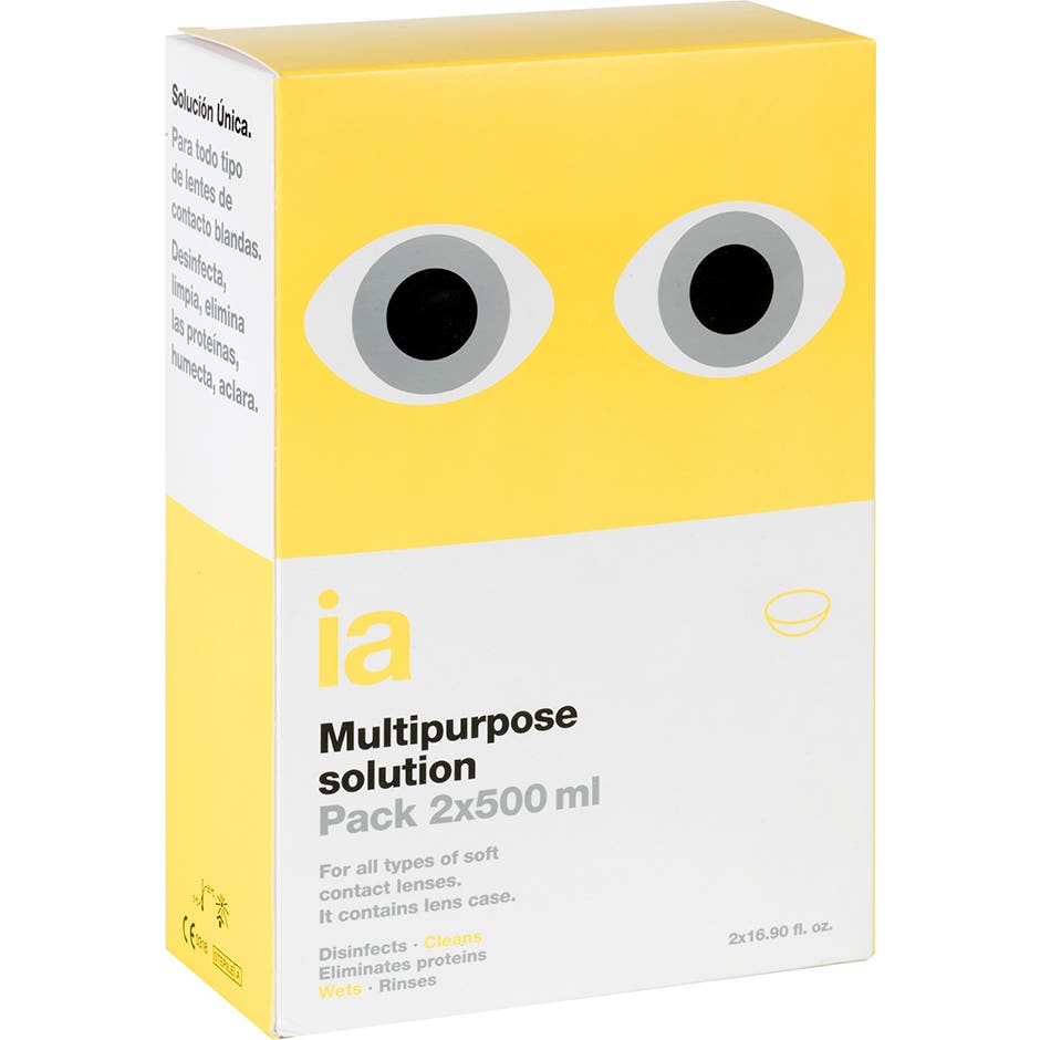 Interapothek Solución Única 2x500ml