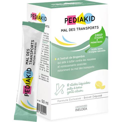 Pediakid Mal De Transporte Sticks 10X5ml