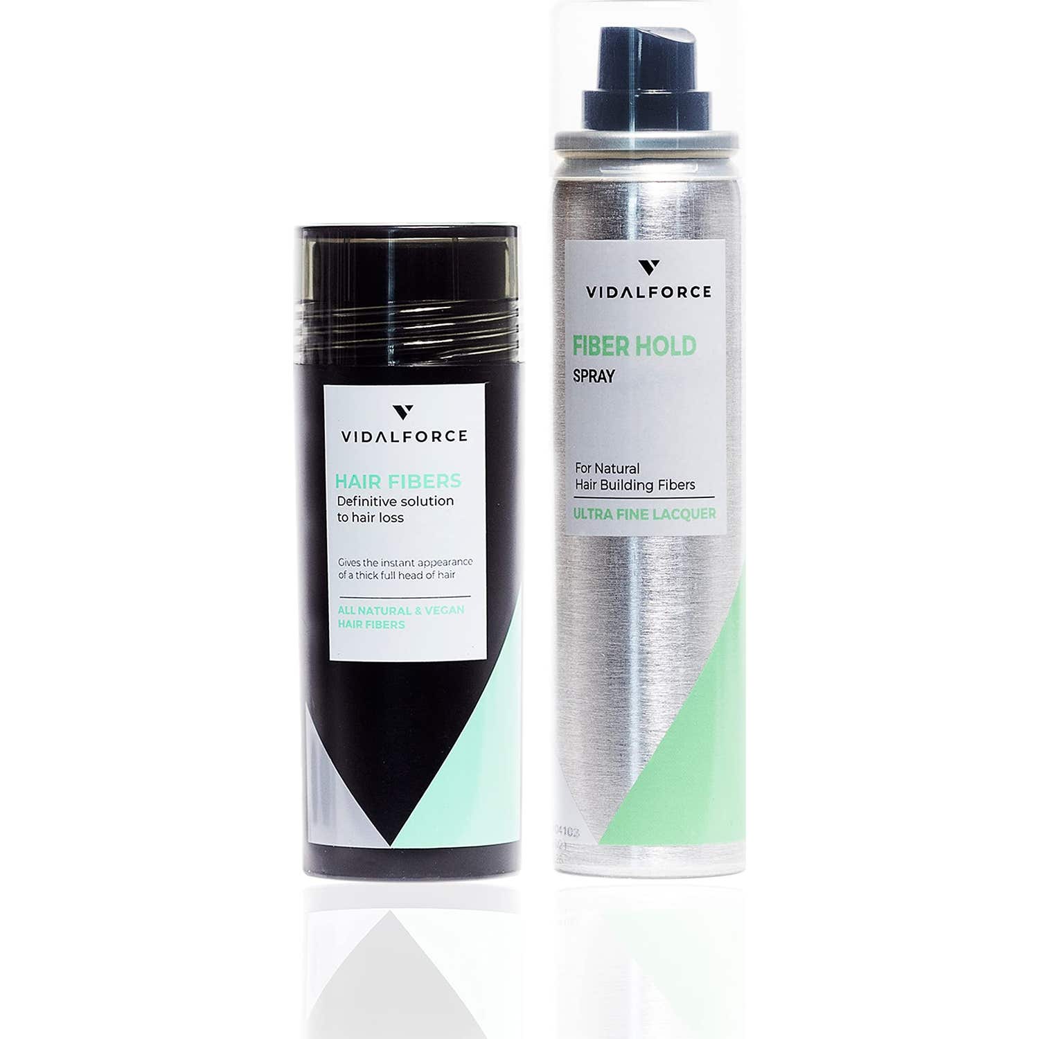 Vidalforce Pack Hair Loss Concealer Auburn Hair Fibers + Fiber Hold Spray
